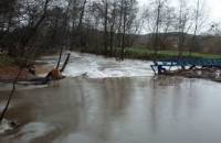 На западе Украины сохраняется опасность подъема уровня воды в реках